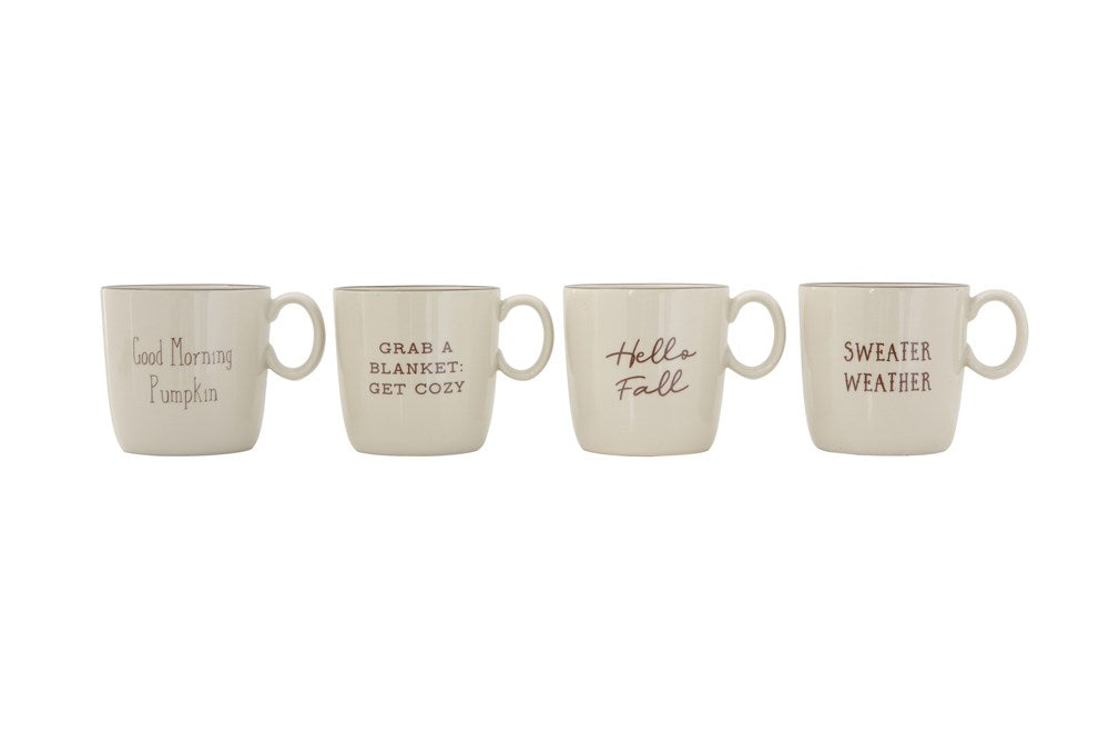 Stoneware Fall Mug