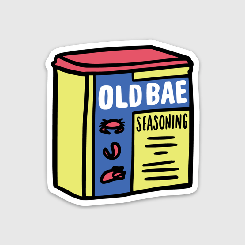 Crab Seafood Seasoning Sticker