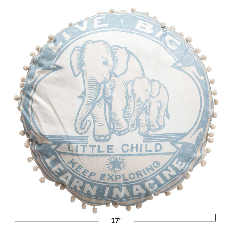 Live Big Baby Pillow