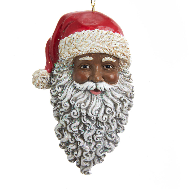 Santa Head Ornament