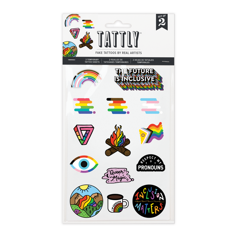 Pride Tattoo Sheets