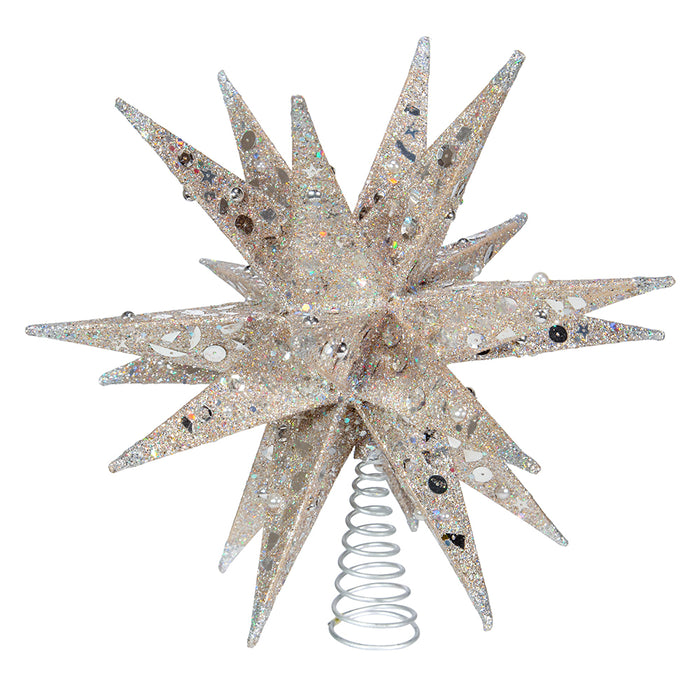 Champagne Moravian Star Treetop