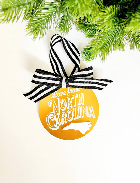 Love From NC Ornament