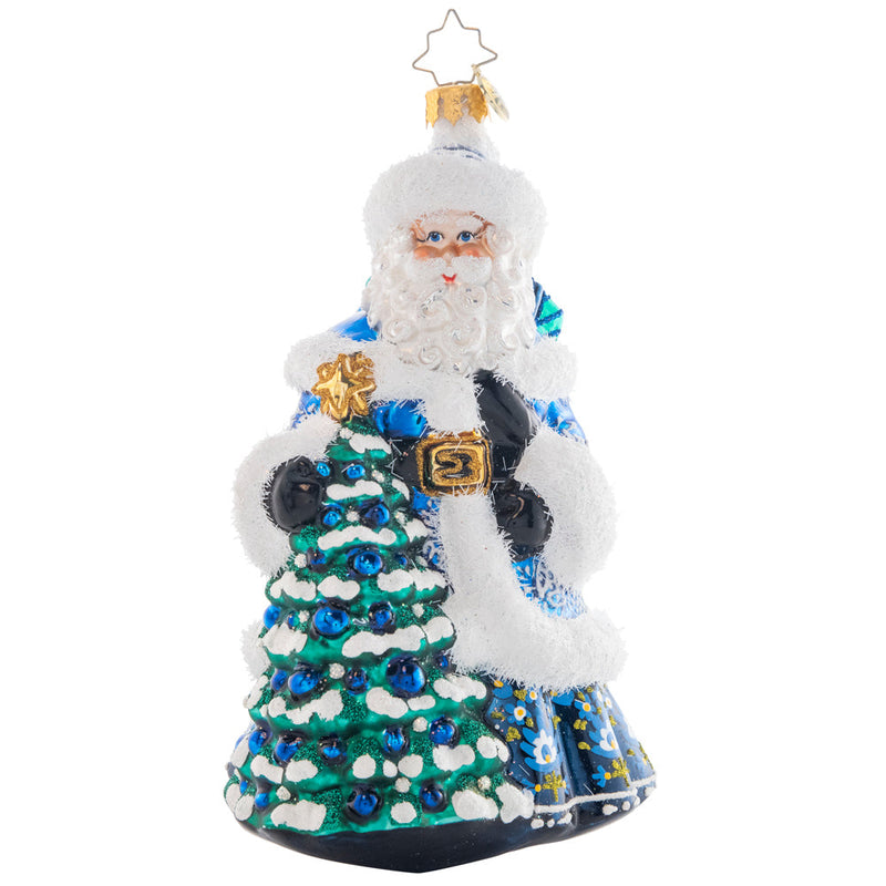 Winter Hues Santa