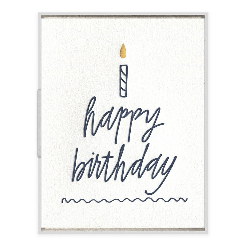 Happy Birthday Cake Card