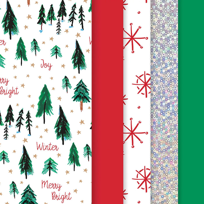 Christmas Printed & Mylar Tissue Paper