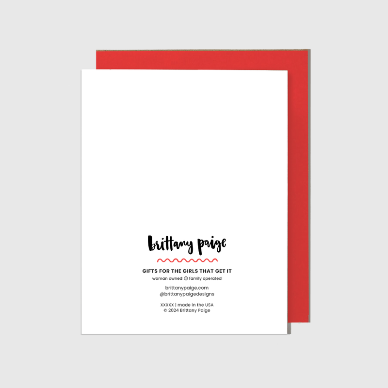 Santa North Pole Tariffs Holiday Card