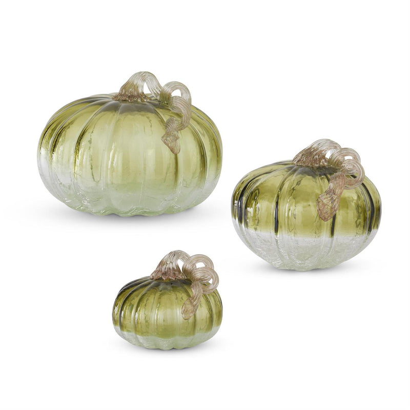 Hand-blown Glass Pumpkins