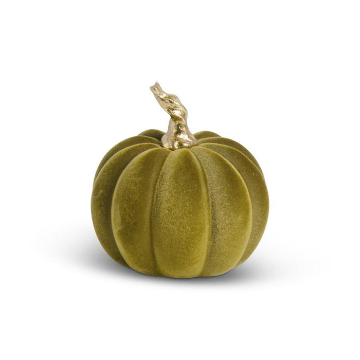Green Velvet Pumpkin