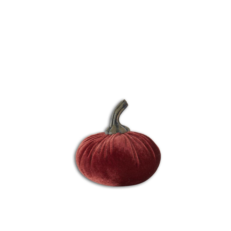 Stuffed Velvet Pumpkins