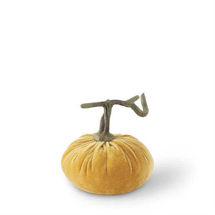 Stuffed Velvet Pumpkins