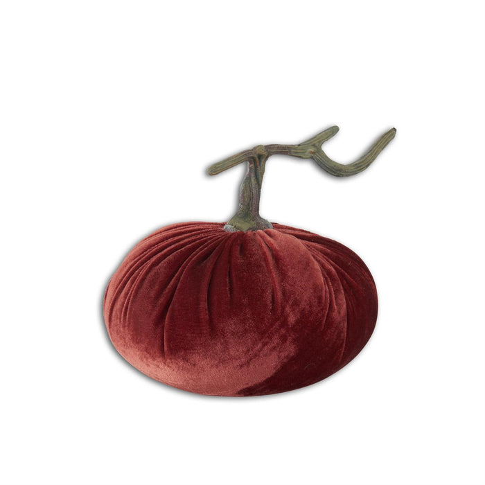 Stuffed Velvet Pumpkins