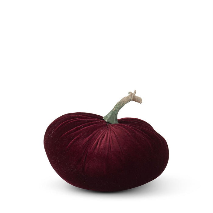 Stuffed Velvet Pumpkins