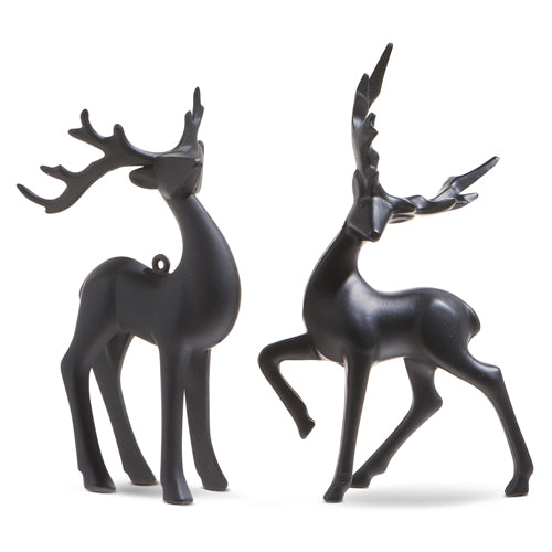 Black Deer Ornaments — Beth's - A Christmas and Holiday Shop
