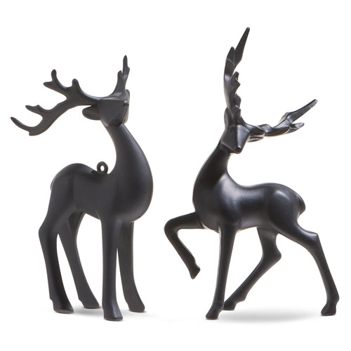 Black Deer Ornaments
