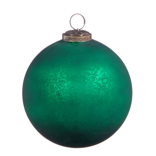 Antiqued Ball Ornament