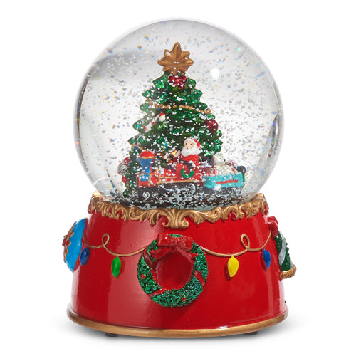 Musical Train Snow Globe