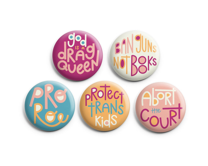 Liberal Values Buttons