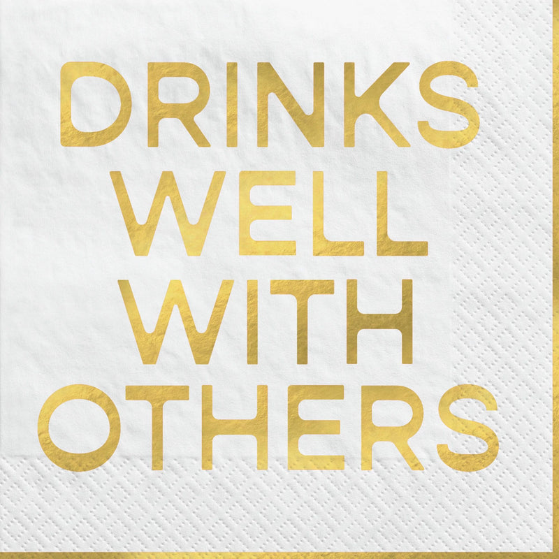 Drinks Well Cocktail Napkins