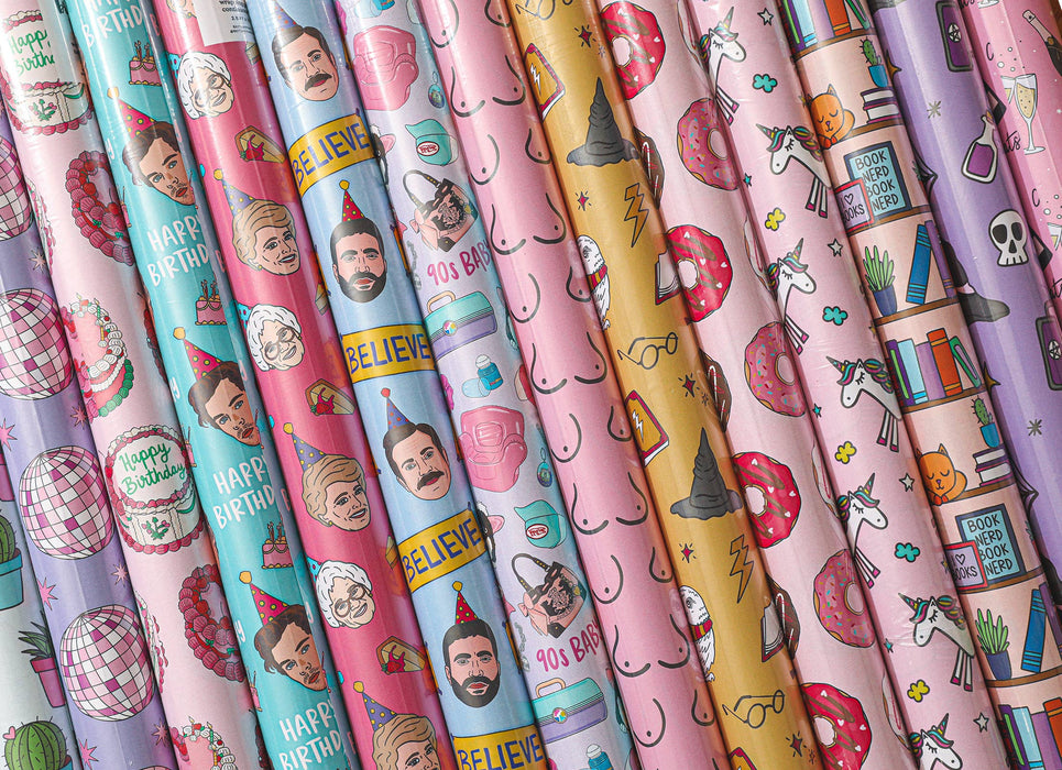 Boobs Wrapping Paper
