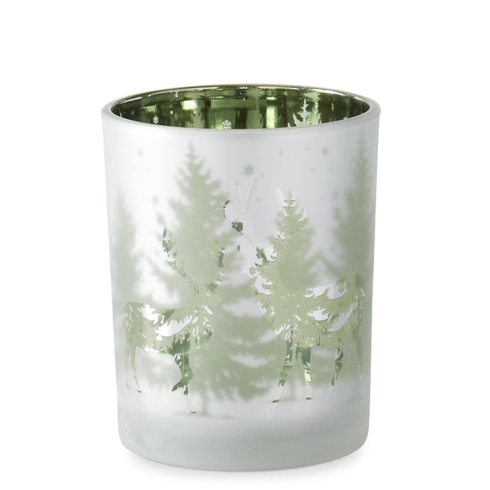 Frosted Winter Scene Votives