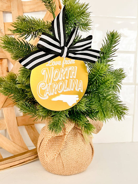 Love From NC Ornament