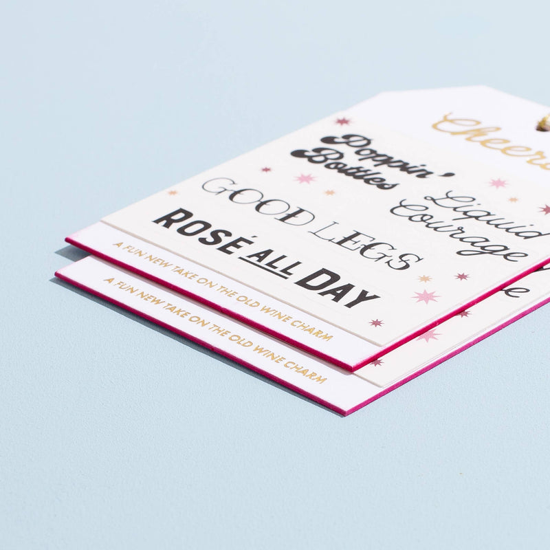 Holiday Drink Markers Gift Tags
