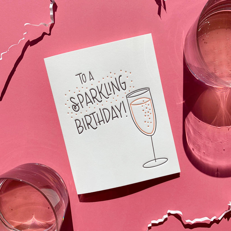 Sparkling Birthday Card