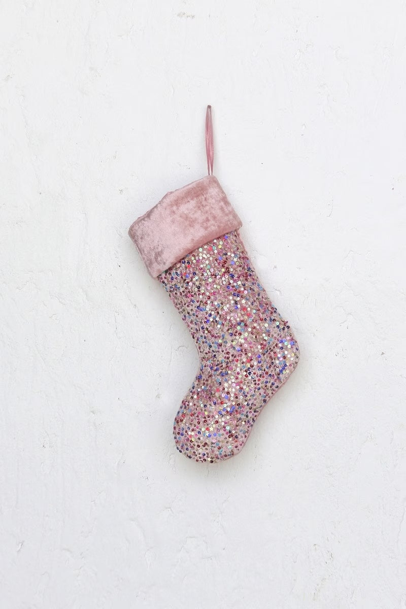 Colorblocked Stocking
