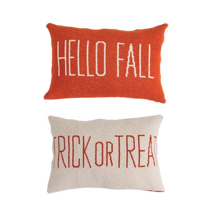 Double Sided Fall Pillow