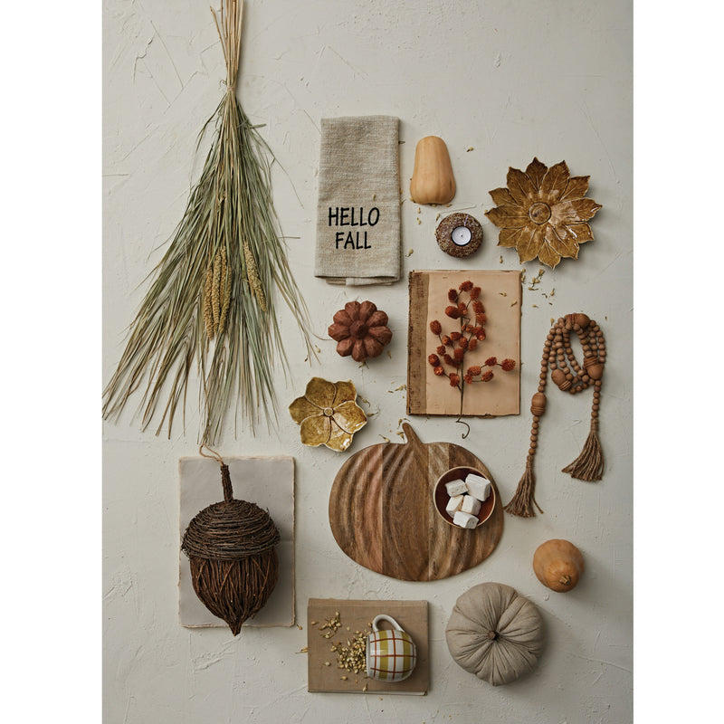 Mango Wood Pumpkin