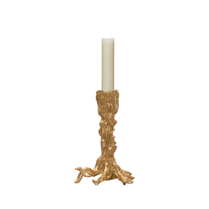 Golden Tree Candleholder