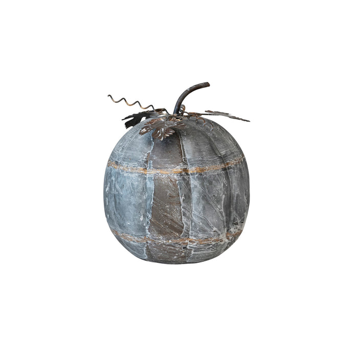 Galvanized Metal Pumpkins