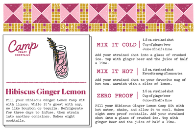 Camp Hibiscus Ginger Lemon