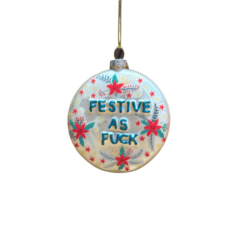 Festive AF Ornament