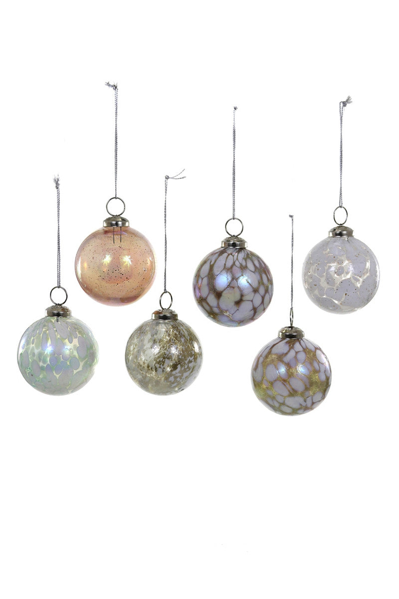 Mottled Bauble Ornaments