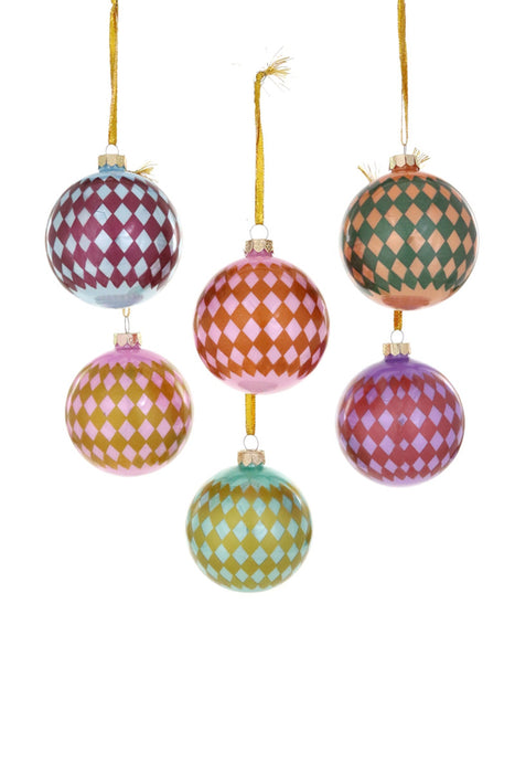 Harlequin Ornaments