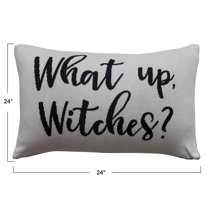 What Up Witches Pillow