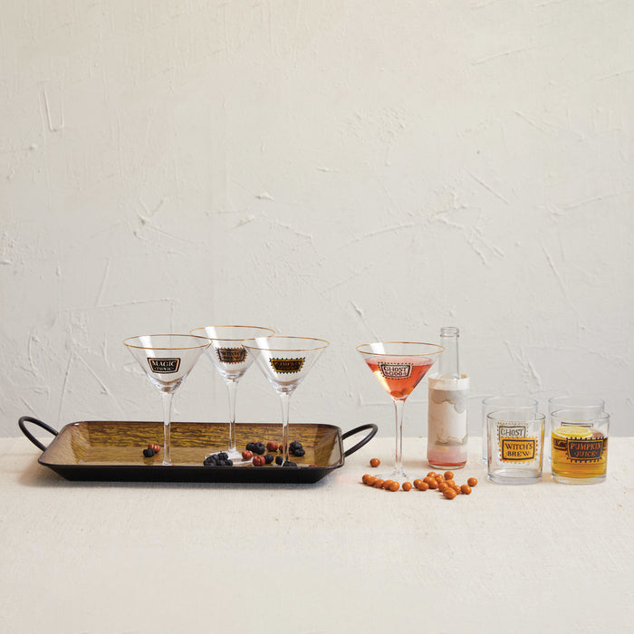 Halloween Lowball Glass