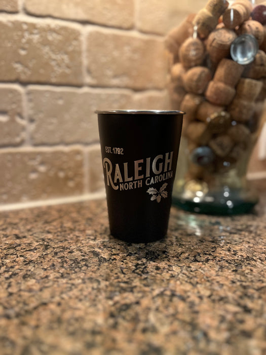 Hometown Engraved Pint Cup