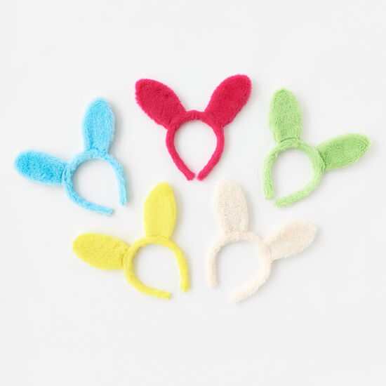 Fuzzy Bunny Ear Headbands