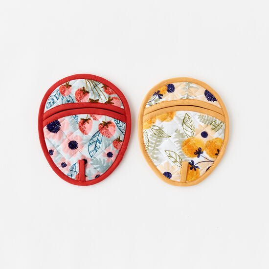 Berries and Florals Hot Pads