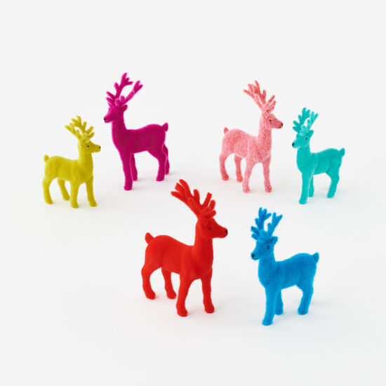 Flocked Reindeer