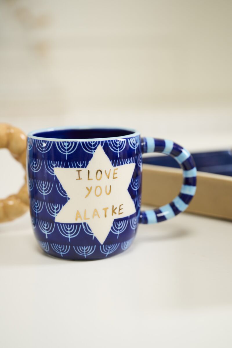 I Love You A Latke Mug