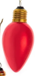 Glass Oversized Bulb Ornaments