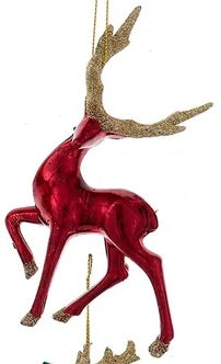 Bright Color Reindeer Ornaments