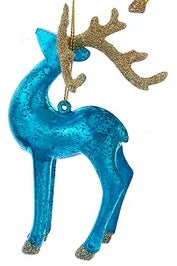 Bright Color Reindeer Ornaments