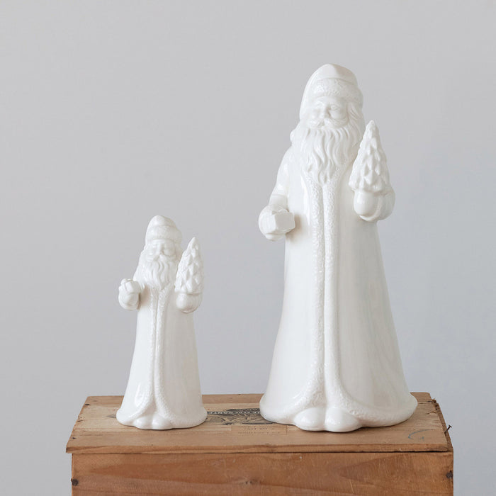 Classic Stoneware Santa