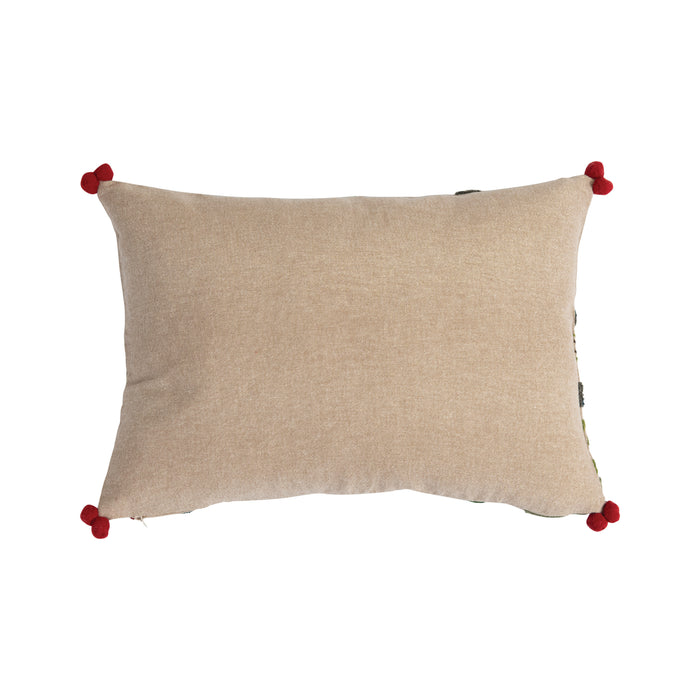 Chambray Peace Pillow