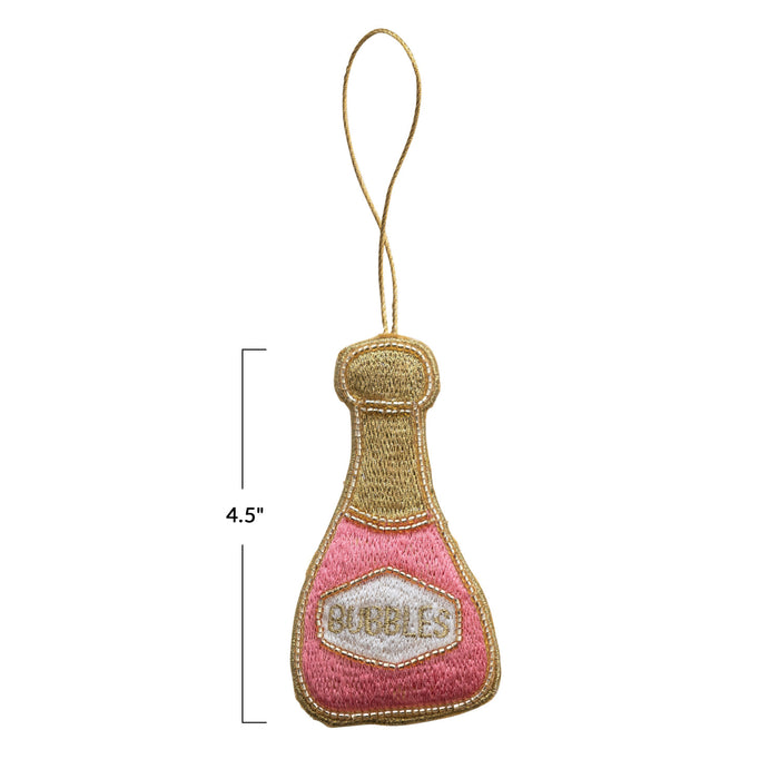 Fabric Booze Ornaments